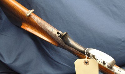 German/European .43 Mauser Single Shot Stalking rifle with Underlever Break Action and Exposed Hammer, Fantastic condition - Image 13 of 19