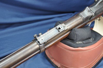 Springfield Trapdoor 1884 Rifle with w/ M1873 Socket Bayonet & Scabbard, Nice Condition, .45-70 Government 1873 - Image 12 of 20
