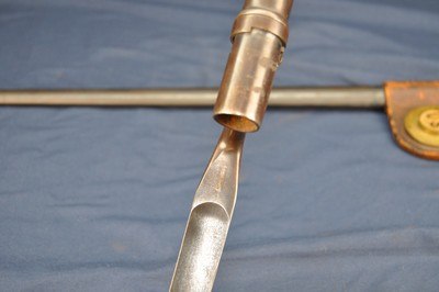 Springfield Trapdoor 1884 Rifle with w/ M1873 Socket Bayonet & Scabbard, Nice Condition, .45-70 Government 1873 - Image 20 of 20