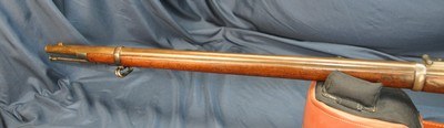 Springfield Trapdoor 1884 Rifle with w/ M1873 Socket Bayonet & Scabbard, Nice Condition, .45-70 Government 1873 - Image 8 of 20