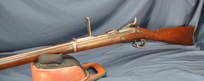 Springfield Trapdoor 1884 Rifle with w/ M1873 Socket Bayonet & Scabbard, Nice Condition, .45-70 Government 1873 - Image 6 of 20
