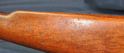 Springfield Trapdoor 1884 Rifle with w/ M1873 Socket Bayonet & Scabbard, Nice Condition, .45-70 Government 1873 - Image 15 of 20