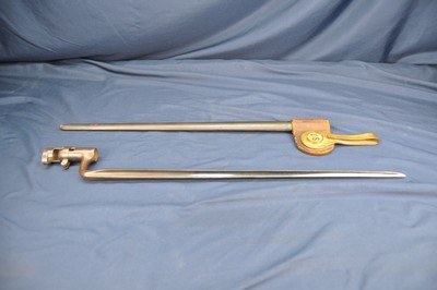 Springfield Trapdoor 1884 Rifle with w/ M1873 Socket Bayonet & Scabbard, Nice Condition, .45-70 Government 1873 - Image 5 of 20