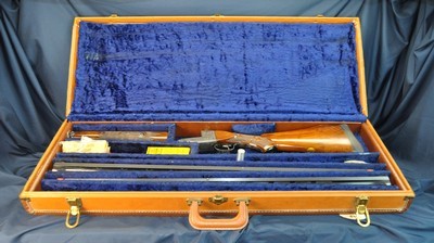 Ithaca 4e Single Barrel Trap Shotgun w/ Case & 2 barrels 12 gauge Knickerbocker - Image 19 of 20