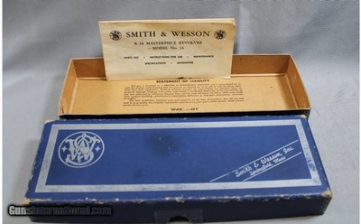 Smith & Wesson ~ 14-1 ~ .38 S&W Special