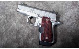 KIMBER ~ MICRO 9 CRIMSON TRACE ~ 9MM LUGER - 2 of 4