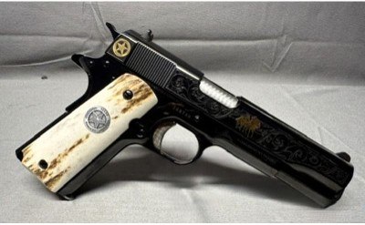 Colt Government Model (Texas Ranger) Super .38 Auto - Image 4 of 7
