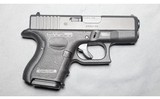GLOCK ~ MODEL 26 ~ 9MM - 1 of 2