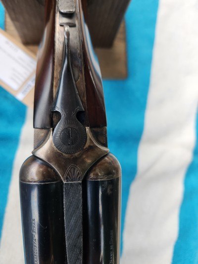 Clean Sarasqueta Boxlock Double Trigger Ejector Similar to AYA XXV Churchill - Image 5 of 12