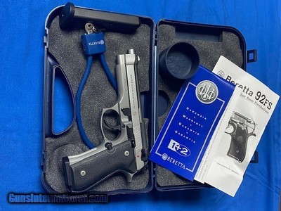 Beretta INOX 92 FS 9mm pistol