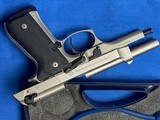 Beretta INOX 92 FS 9mm pistol - 9 of 10
