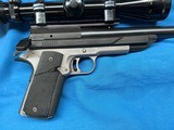 MAGNA-PORTED Pachmayr Dominator Single Shot Pistol / Stainless steel AMT 1911 frame. - 3 of 15