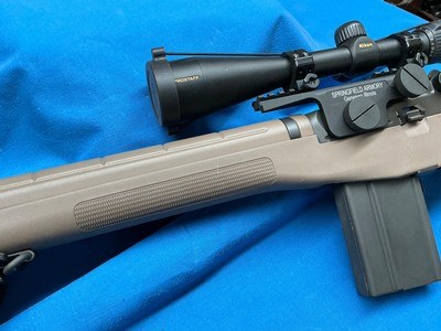 Springfield M1A rifle w/Scope &mount - Image 3 of 15