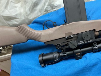 Springfield M1A rifle w/Scope &mount - Image 9 of 15