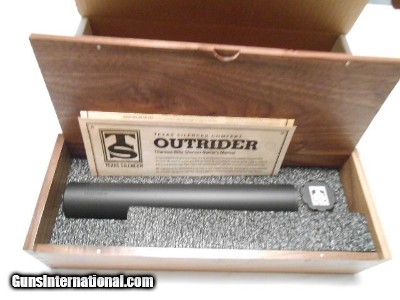 TEXAS SILENCER CO
OUTRIDER