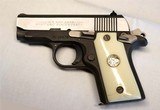COLT MUSTANG POCKETLITE MFG 1995 PEARL GRIPS - 1 of 8