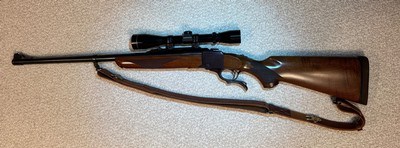 Ruger No. 1
.375 H&H Magnum
Excellent Condition
Leupold VX 1 3 9x40 Included