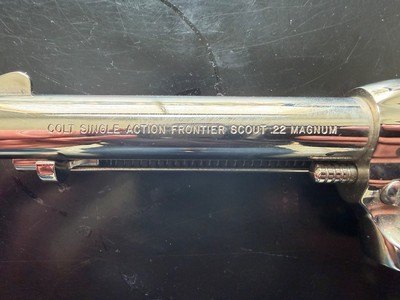 Colt single action frontier scout 22 mag - Image 4 of 5