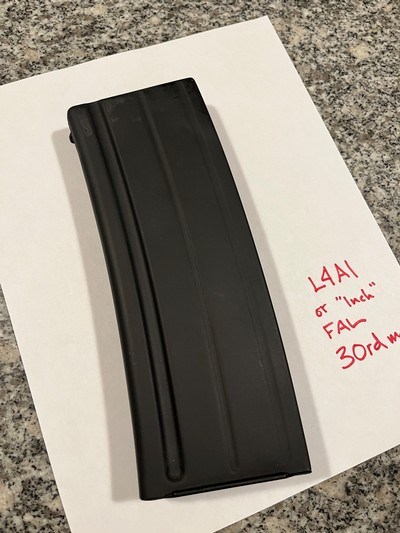 British L4A1 or L1A1 Inch Pattern 30rd FAL Magazine, NOS - Image 2 of 6