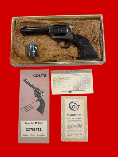 Colt Peacemaker .22 LR and .22 Mag with 4