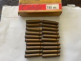 Norma 100 Empty Brass 7.65ARG.casings Decapped Once Fired - 4 of 4