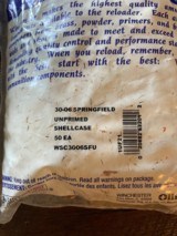2 Packages 50 Each, 30-06 Springfield Unprimed Brass Shell Case - 2 of 2