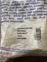 1 Package of 50 NEW Unprimed Shell Case 284 Winchester - 2 of 2
