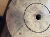 WWI Model of 1906 4.7” x 17” Gun Inert Artillary Shell Casing - 4 of 6