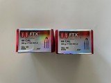 100 Hornady FTX 44 Cal. 265 Grain Bullets
