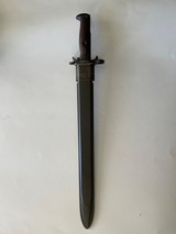 Original M1905 First Production SA Bayonet Dated 1917 & Scabbard - 3 of 13
