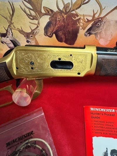Winchester 1894 Antlered Game Rifle with Box & Papers - Image 4 of 14