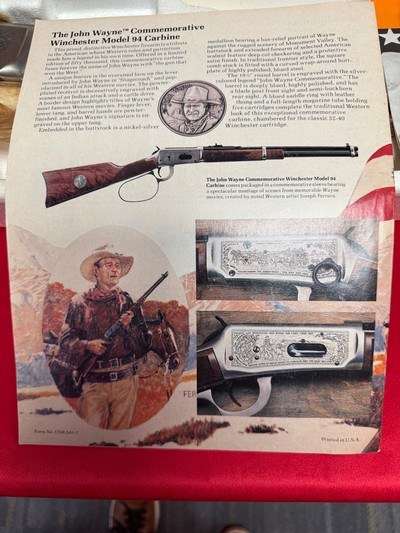 Winchester 1894 John Wayne NOS - Image 15 of 15