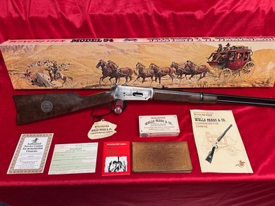 Winchester 1894 Wells Fargo NOS - Image 1 of 16