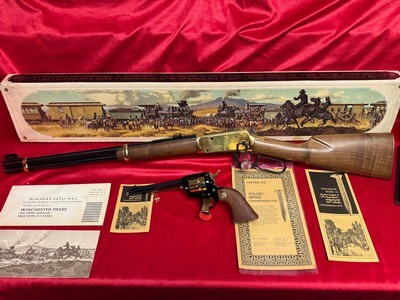 Golden Spike 1894 Winchester & Colt Set - Image 2 of 20