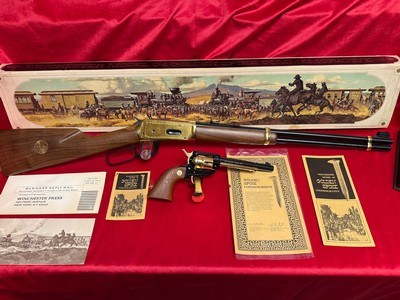 Golden Spike 1894 Winchester & Colt Set - Image 3 of 20