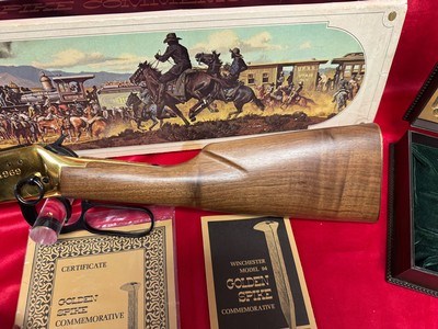 Golden Spike 1894 Winchester & Colt Set - Image 7 of 20