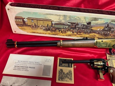 Golden Spike 1894 Winchester & Colt Set - Image 6 of 20
