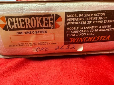 Winchester 1894 Cherokee NOS - Image 14 of 14