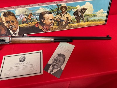 Winchester Teddy Roosevelt Commemorative Rifle NOS - Image 6 of 12