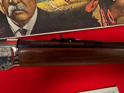 Winchester Teddy Roosevelt Commemorative Rifle NOS - Image 7 of 12