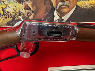 Winchester Teddy Roosevelt Commemorative Rifle NOS - Image 3 of 12