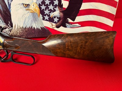 Winchester 94 “GOLD” American Bald Eagle and matching Knife set - Image 6 of 18