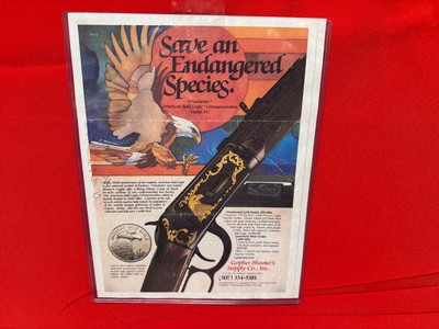 Winchester 94 “GOLD” American Bald Eagle and matching Knife set - Image 17 of 18