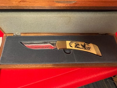Winchester 94 “GOLD” American Bald Eagle and matching Knife set - Image 5 of 18