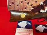 Winchester 94 “GOLD” American Bald Eagle and matching Knife set - Image 7 of 18