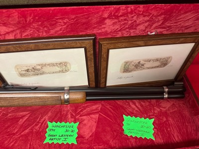 Winchester Great Western Artist I & II Matched set - Image 8 of 25