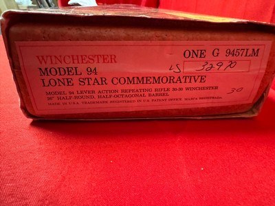 Winchester 94 Lone Star Rifle NOS - Image 15 of 15
