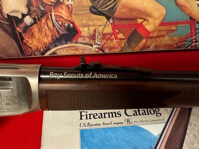 Winchester 9422 XTR Boy Scout - Low Serial # & NOS - Image 7 of 15