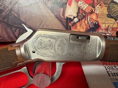 Winchester 9422 XTR Boy Scout - Low Serial # & NOS - Image 3 of 15