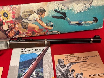 Winchester 9422 XTR Boy Scout - Low Serial # & NOS - Image 9 of 15